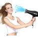 Professional Ionic Hair Dryer 1875W - Salon Quality Compact Blow Dryer with Diffuser Comb & Nozzles - Fast Drying 2 Speed & 3 Heat Settings - Perfect for Home Salon - Buy Online on GoSupps.com