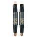 2 colours Highlight Contour Stick 2 in 1 Makeup Shading Stick Waterproof Long Lasting nature Matte Face Concealer Highly Pigmented Concealer White