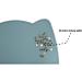 Ohmo Bowl Pad for Small Dogs & Cats | Non-Slip Waterproof Silicone Base - 46x25cm Light Blue - Buy Online on GoSupps.com