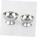 High Impact Stainless Steel Shaving Cup & Brush Set - Minkissy Metal Razor & Soap Holder for Smooth Shaving Experience - Buy Online on GoSupps.com