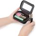 VALICLUD Black Lipstick Case | Genuine Leather Mini Cosmetic Jewelry Box with Mirror | Perfect Gift for Women - Shop Now - Buy Online on GoSupps.com