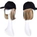Sego Bob Hair Extension with Baseball Cap Wig - Synthetic Women's Hair Extensions #85P613 - Affordable 15 cm Smooth Style - Buy Online on GoSupps.com