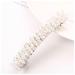 Hair Clips Korean Elegant Hairpins Hairgrips Crystal Rhinestone Barrettes Hair Clips For Women Girls Hair Accessories Blue Hair Clips (Size : TS2034-White)
