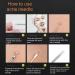 Danbao DANBAO Blackhead remover Acne acne extractor tool whitehead remover beautician supplies facial skin care tool The best acne removal kit-treatment of blemishes whiteheads clear nose skin (5PCS) 17.5*3.5*2 - Buy Online on GoSupps.com