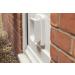 SureFlap Microchip Cat Flap - White | Scans Pet's ID on Entry | Flap Opening 4 3/4 (H) x 5 5/8 (W) - Buy Online on GoSupps.com