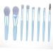BELLIFFY 8pcs Powder Brush Eyeshadow Makeup Cosmetic Face Brushes Makeup Face Brushes Facial Kit Blue Wooden - Buy Online on GoSupps.com
