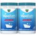 Vicks Vapobath Bath Crystals 2 Pack - 15 Oz Soothing Bath Soak with Vicks Vaporub Vapors - 30 Ounce - Buy Online on GoSupps.com