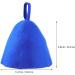 Yardwe 2-Piece Wool Felt Sauna Hat Set for Men & Women - Blue Water-Absorbing Shower Cap for Hair Protection - Buy Online on GoSupps.com