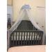 JOYLIFE Baby Toddler Bed Crib Dome Canopy Netting - Blue | Protects Against Insects and Mosquitoes - Buy Online on GoSupps.com