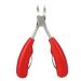 FYOBOT Double Spring Soft Rubber Handle Fingernail&Toenail Cuticle Nipper Trimming Cutter Scissor Plier Nail Clipper Cutter