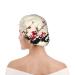 Japanese Floral Cherry Blossom Printed Shower Cap - Waterproof Bath Cap for Women - Fits All Head Sizes & Hair Textures - Buy Online on GoSupps.com