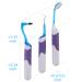 Tooth Stain Remover Tool - LED Oral Care Cleaning Kit for Family & Dentist Hygiene | Portable Dental Scraper & Mouth Mirror Set - Buy Online on GoSupps.com