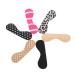 NOLITOY 4 Pairs Heel Patch High Heel Pads Heel Cushion Inserts Heel Support Heel Grips Matches in Glass Bottle Heel Cushion Pad Insoles for High Heels Heel Shoe Grip Thicken