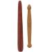 Magiclulu 1 sentence 2st acupuncture rod made of wood acupuncture pen massage tab for the rear leg face Massage stab made of wood foot handmade wood stick acupressure Thai manual pen