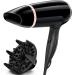 ADITAM Negative Ions Ceramic Hair Dryer with Diffuser Attachment Ionic Blow Dryer Quick Drying Double The Comfort - Buy Online on GoSupps.com