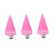 DOITOOL 9 Pcs Nail Point Pen Head Dotting Pen Studs Picker Dual Tips Dotting Pen Handheld Tool Nail Beads Wax Head Rhinestone Picker Tool Nail Rhinestones Picker Pencil Pink Double Head