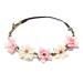 6 Daisy Blumen Herring Band Hairband - Adjustable Elastic Wedding Crown for Women & Girls | Perfect for Parties & Beach Events - Buy Online on GoSupps.com