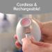 PediVac Electric Callus Remover with Built-In Vacuum - New Look | Removes Calluses & Dry Skin in Seconds | Mess-Free | 2000 RPMs | LED Light | 2 Speed Settings - Buy Online on GoSupps.com