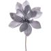 Vickerman 705308-22" Black Velvet Sheen Glitter Trim Poinsettia Spray (4 Pack) (RG223317) - Buy Online on GoSupps.com