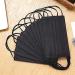 Fantasy 50/100 Pcs Black Aldults Disposable Face_Masks Aldults 3-Ply Protective Breathable Face_Masks with Elastic Earloop(Black 100PC) 45121 - Buy Online on GoSupps.com