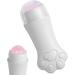 Jade Face Roller Puffiness Reducing Roller Facial Roller Skincare Roller Cat Claw Facial Skin Massager Roller Jade Stone Skin Care Tool Relaxing Jade Roller for Skin White - Buy Online on GoSupps.com