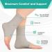 Modvel Foot & Ankle Brace Socks - Compression Sleeve for Sprained Ankle Support | Arthritis & Tendonitis Relief for Men & Women - Buy Online on GoSupps.com