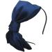 amangul Elegant Satins knot Headband Party Hairhoop Fashion Lady Headpiece Costume Accessories Female Formal Wear Headdress(Navy Blue) - Buy Online on GoSupps.com