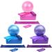 Lixada 5Pcs Yoga Equipment Set with Yoga Ball, Blocks, Stretching Strap for Exercise - Purple - Buy Online on GoSupps.com