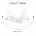 Unicra Crystal Bridal Hair Vines - Elegant Silver Hair Accessories & Headpieces for Women & Bridesmaids - Buy Online on GoSupps.com