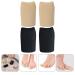 FOMIYES Silicone Toe Protectors - 2 Pairs Toe Caps for Blisters, Calluses, and Foot Toe Gel - Breathable Fabric Cover - Toe Sleeves Separators Spacers - 4x2.5cm - Buy Online on GoSupps.com