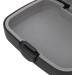 Hearing Aids Case Large Capacity Portable Quadrate Black Hearing Aids Storage Box for Home Outdoor Travelling(Black) - Buy Online on GoSupps.com
