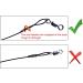 Stainless Steel Fishing Wire Leader Line 100-120Lb Heavy Duty with Rolling Swivels and Snap Connect - 25-30 PCS | Black - Buy Online on GoSupps.com