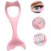 Housoutil 4pcs Portable Women Tail Lower Girl Shape Reusable Guide Stamp Pink Tool Eye In Up Aid with Mascara 15X5.7CMx4pcs Pinkx4pcs - Buy Online on GoSupps.com