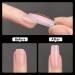 GAOY Dual Nail Forms for Poly Gel - 120 Pcs Clear Extension Tips | 12 Sizes Nail Art DIY - Buy Online on GoSupps.com