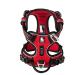 Truelove no pull dog harness reflective dog harness for dogs adjustable soft padded pet vest with simple operating handle TLH56512 L red