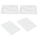 Ymiko DIY Transparent Eye Mask - Reusable Under Eye Patches Tray Plate for Spa Quality Skincare - Buy Online on GoSupps.com