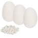 Cocons de soie l gers petits points noirs rendent la peau lumineuse 50 pi ces cocons de ver soie boules de ver soie exfoliantes pour la peau