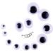 KUUQA 500 Mixed Self Adhesive Wiggle Googly Eyes - DIY Scrapbooking & Crafts - Buy Online on GoSupps.com