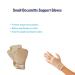 Buy Occumitts Support Gloves - Fingerless Nylon/Spandex for Hand & Wrist Pain Relief - Small Size MS-87381 - International Shipping Available - Buy Online on GoSupps.com