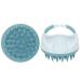 Buy Silicone Scalp Massage Brush | Waterproof Hair Scrubber for All Ages - Green - Buy Online on GoSupps.com