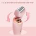 Livora Electric Shaver For Women 2 in 1 Womens Electric Waterproof Shaver For Legs Wet & Dry for Leg Arm Underarm Pubic Area (Pink) - Buy Online on GoSupps.com