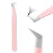 Fiber-tip eyelid sink for eyelash extensions professional boot tweezers for eyelash extension suppliers best pink tweezers precision tool set (boots) Boot Tweezer