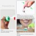 Food-Grade Silicone Toothpaste Squeezer - Unique Elephant Design for Your Bathroom (Gray & Blue - Buy Online on GoSupps.com