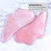 Quartz Wing Scraping Board - Natural Crystal Facial Scraping Plate for Enhanced Beauty | International Shipping Available - Buy Online on GoSupps.com
