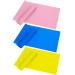 Resistance Bands Exercise Bands for Working Out Physical Therapy Stretch Recovery Pilates Rehab and Yoga Silicone Exercise Bands Resistance with Different Strengths for Full-Body Workouts