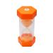 Teacherfav hourglass for children 5 minutes 12.7 cm acrylic orange hourglass for classrooms at home and children's room - medium single pack 5 minutes of medium - single pack
