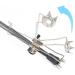 Ice Cane Tip Portable Walking Sticks Non-Slip Ice Tip Grip Crutches Attachment Trekking Accessories White - Buy Online on GoSupps.com