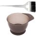 Milisten 2pcs Salon Hair Coloring Dyeing Kit - Professional DIY Hair Dye Brush and Mixing Bowl Set - Buy Online on GoSupps.com