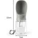 Buy Lionto 350ml Portable Leak-Proof Water Bottle for Dogs | Grey Water Dispenser for On-the-Go Travel - Buy Online on GoSupps.com