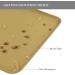 Reopet Waterproof Silicone Pet Feed Mat - Elevate Your Dog & Cat Feeding Experience | 47 x 30 cm (1 Pack) - Khaki Color - Buy Online on GoSupps.com